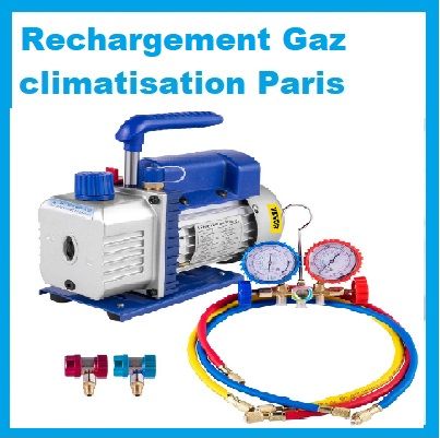 recharge clim Paris